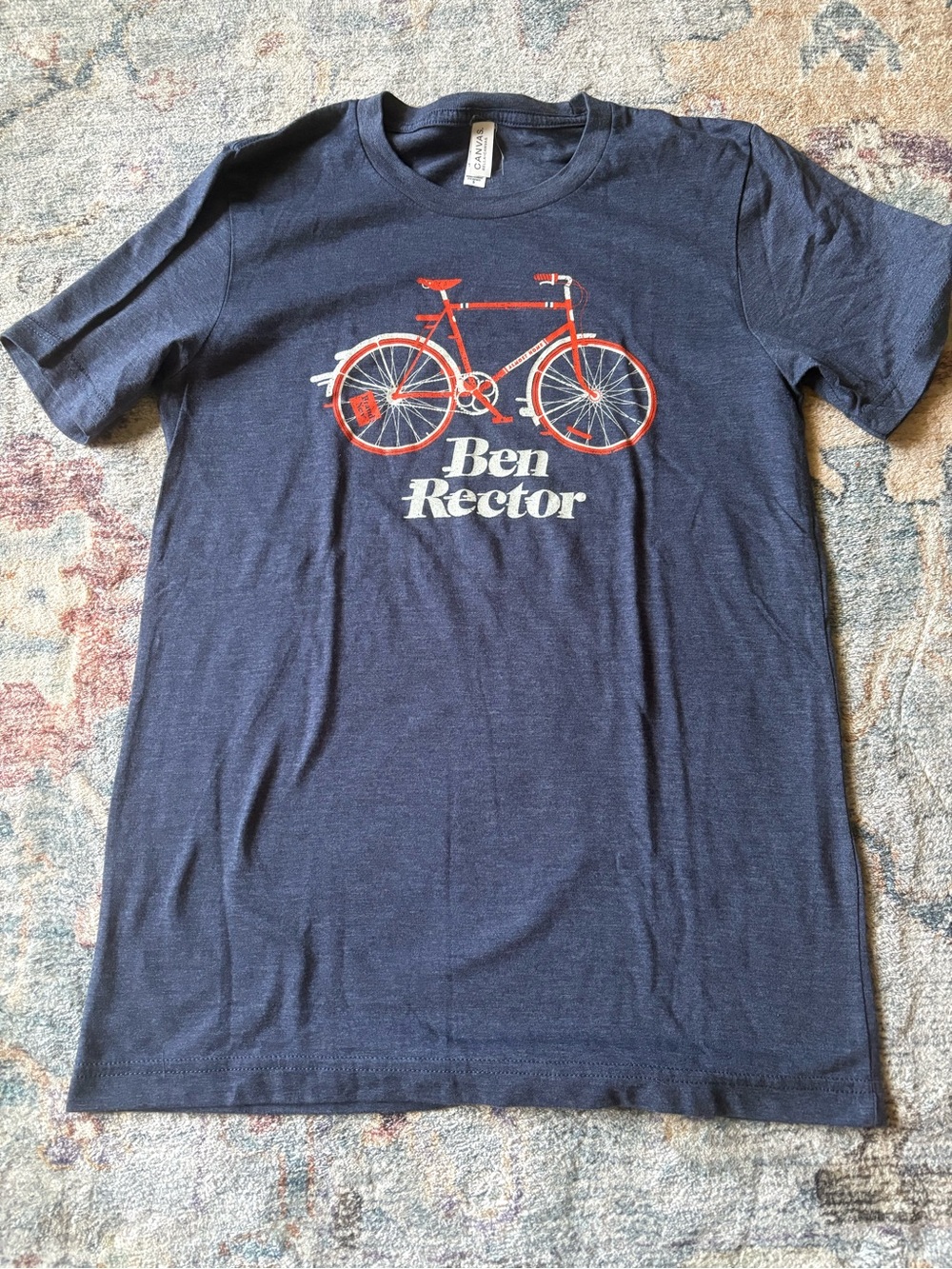 Ben Rector Vintage Heather Navy Graphic Brand New Concert Tee